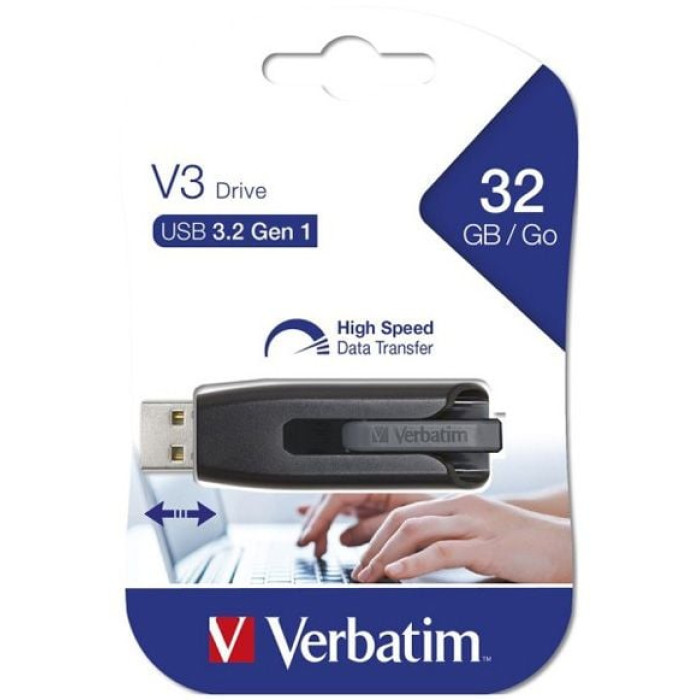 VERBATIM 32 GB Store N Go Slider USB 3.0 Bellek