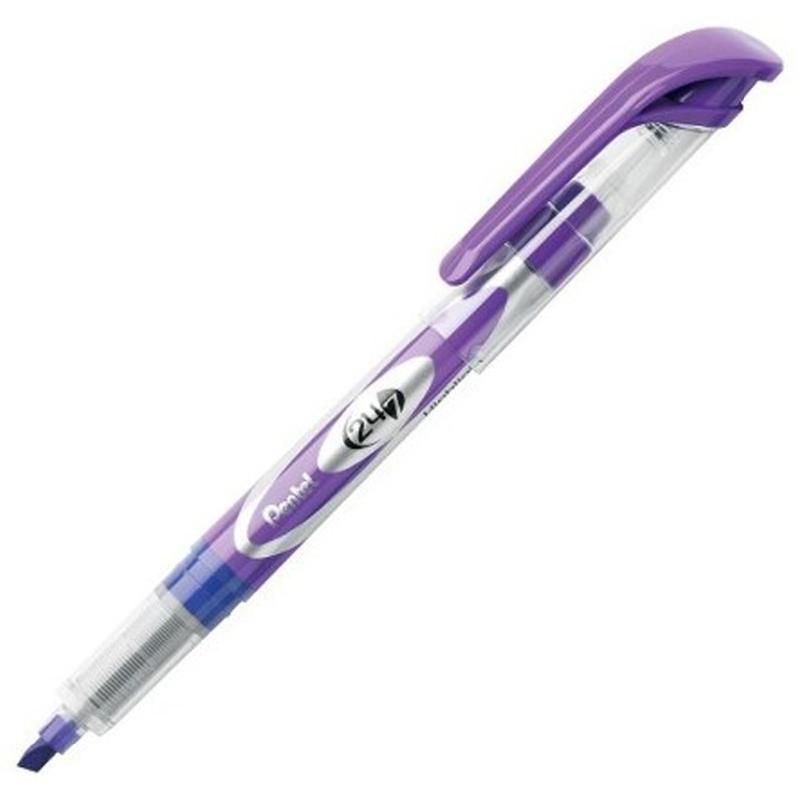 Pentel Fosforlu Kalem Mor Kalem Tipi SL 12