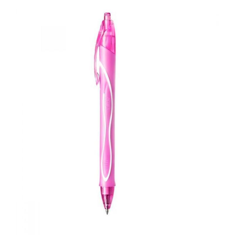 Bic Gelocity Roller Kalem Jel 0.7 MM Pembe