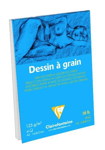 Clairefontaine Defter Dessin a grain Çizgisiz 125 gr 40 YP A5
