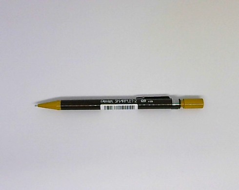 Pentel Versatil Kalem Sharplet 2 0.9 MM Siyah Sarı A129 E
