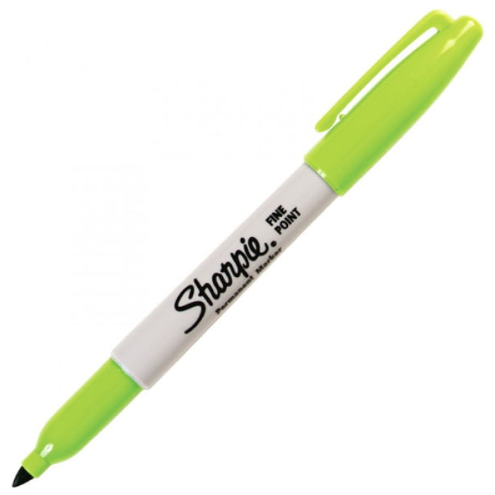 Sharpie Markör Fıne Limon Yeşil Yuvarlak Uçlu