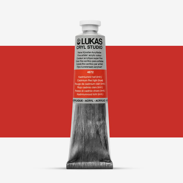 Lukas Akrilik Boya Kad.Kirmizi Acik 75ml Studio LCS75-4672 Lukas Akrilik Boya Kad.Kirmizi Acik 75ml Studio LCS75-4672