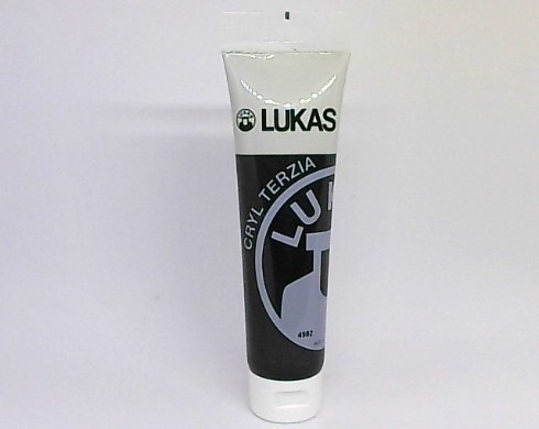 Lukas Akrilik Boya Tüp 125 ML Ivory Black 4982