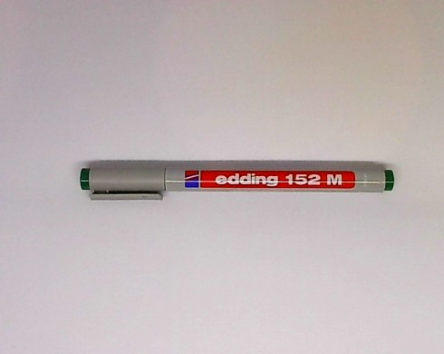 Edding Asetat Kalemi Non Permanent M Seri Su Bazlı Yuvarlak Uç Siline Bilir 1.0 MM Yeşil 001