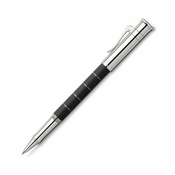 Graf Von Faber-Castell 14 55 34 Tükenmez Kalem Graf Von Anello Siyah