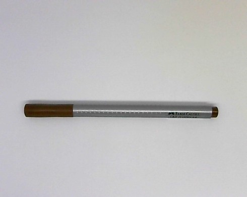 Faber Castell Grip Finepen 0.4 MM Açık Kahverengi 15 16 80