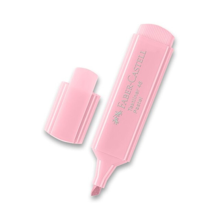 Faber-Castell Fosforlu Kalem Acık pembe 1546 92 Faber-Castell Fosforlu Kalem Acık pembe 1546 92