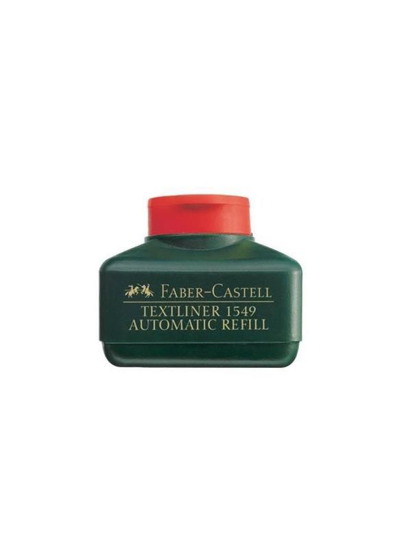 Faber-Castell Fosforlu Kalem Mürekkebi 25 ML Kırmızı 15 49 21