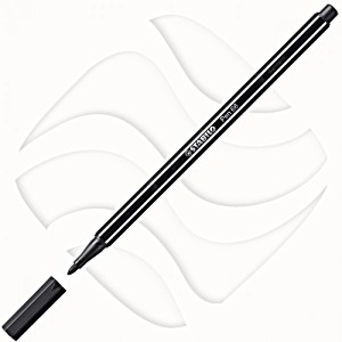 Stabilo 1 MM Siyah 6846