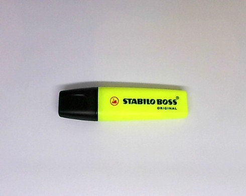 Stabilo Fosforlu Kalem Boss Sarı Doldurulabilir 70/24