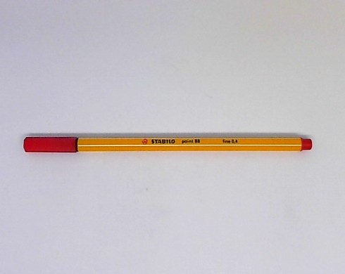 Stabilo 88 Point 0.4 MM Koyu Kırmızı 8850