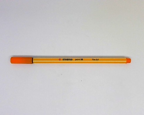 Stabilo 88 Point 0.4 MM Açık Alev Kırmızısı 8830,