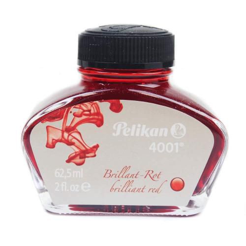 Pelikan Kırmızı Özel Seri Dolma kalem mürekkebi 4001LÜX 62.5 ml
