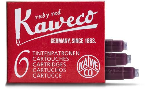 Kaweco Ruby Red Dolmakalem Kartuşu 6`lı