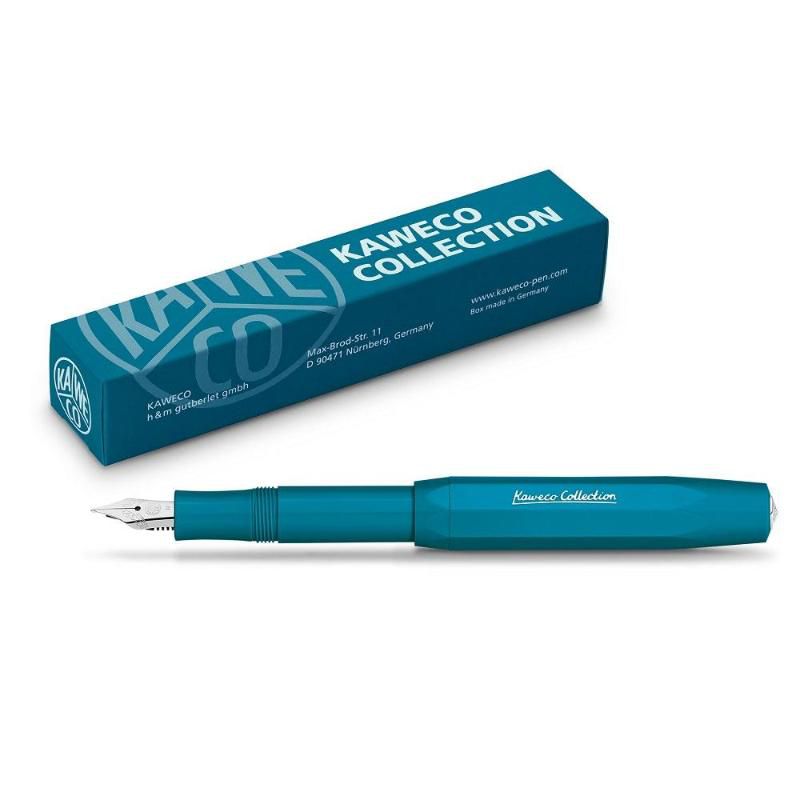 Kaweco 2334 Dolma Kalem M- Uç Klasik Sport Collectıon Cyan Blue