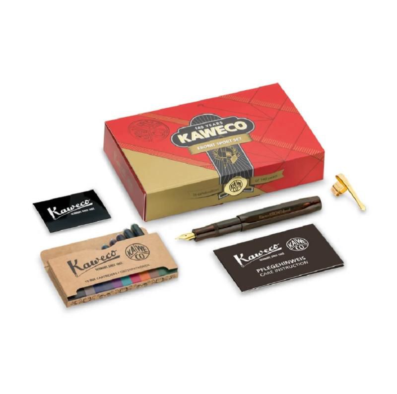 Kaweco 347 Dolma Kalem M - Uç Ebonit Sport