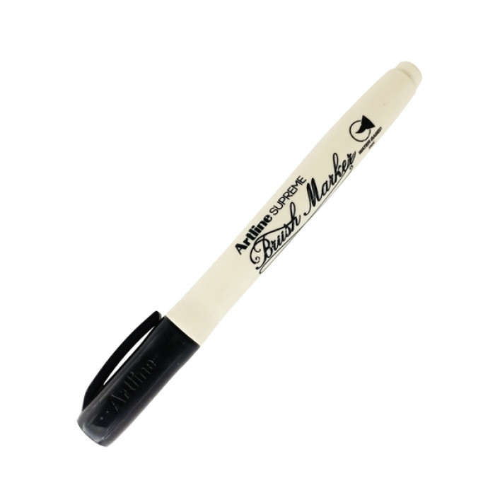 Artline Brush Marker Siyah EPF-F Artline Brush Marker Siyah EPF-F