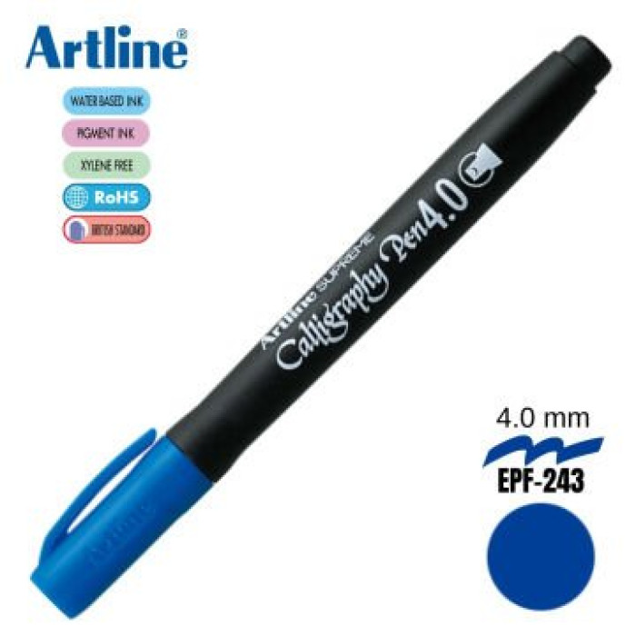 Artline Kaligrafi Kalemi 4 MM Mavi Artline Kaligrafi Kalemi 4 MM Mavi