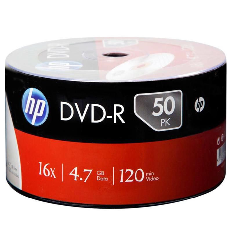 HP DVD-R 4.7 GB 16X 50 Lİ