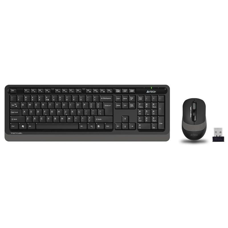 A4 Tech FG1010 Siyah Kablosuz Klavye+Mouse set USB Q