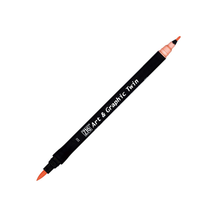 Zig Brush Pen Art & Graphic Twin 222 TUT80