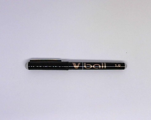 Pilot Roller Kalem V Ball Sıvı Mürekkepli 1.0 MM Siyah BL-VB10