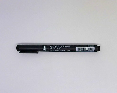 Snowman Çizim Kalemi İğne Uçlu 0.7 MM Siyah FT700