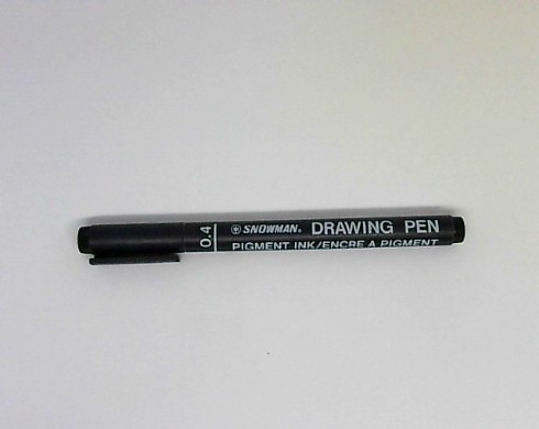 Snowman Çizim Kalemi İğne Uçlu 0.4 MM Siyah FT700