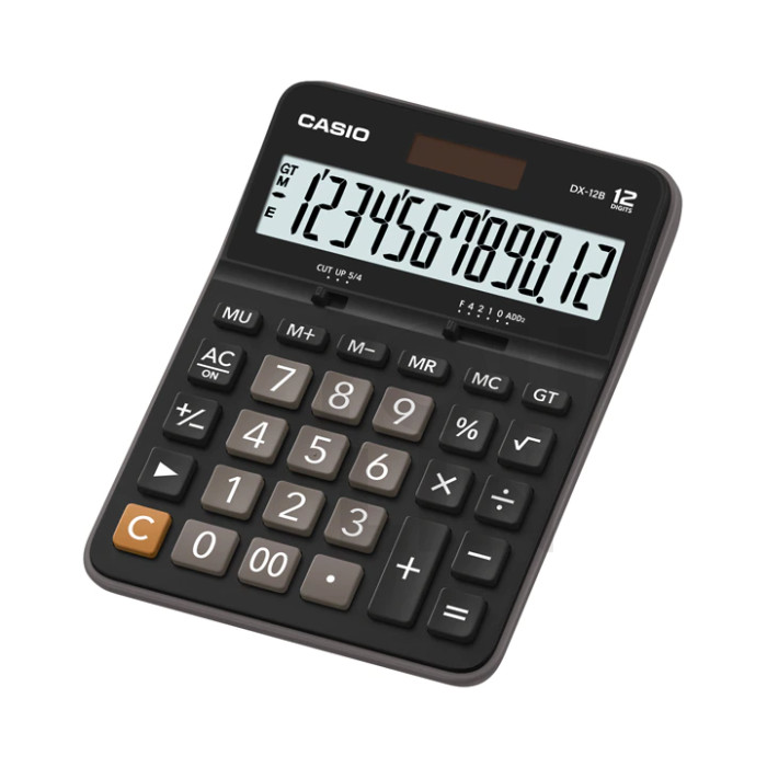 CASIO HESAP MAKİNASI 12 HANE DX-12B CASIO HESAP MAKİNASI 12 HANE DX-12B