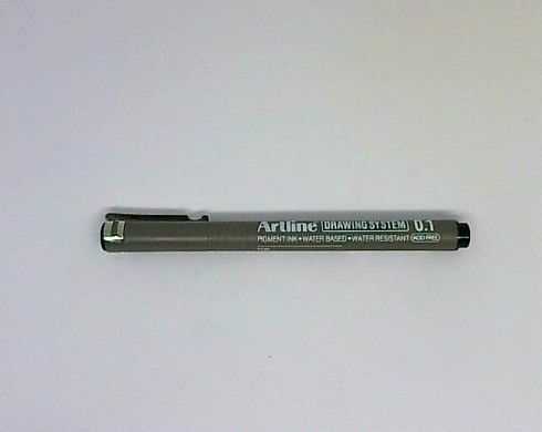 Artline Çizim Kalemi 0.1mm Siyah EK-231