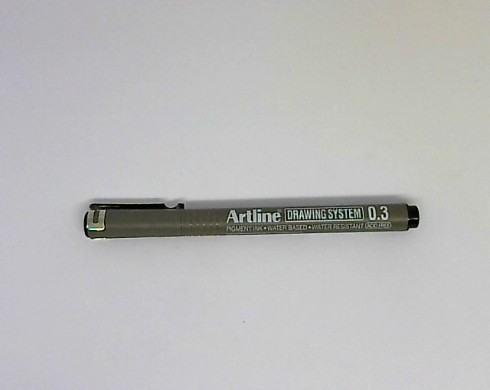 Artline Çizim Kalemi 0.3mm Siyah EK-233