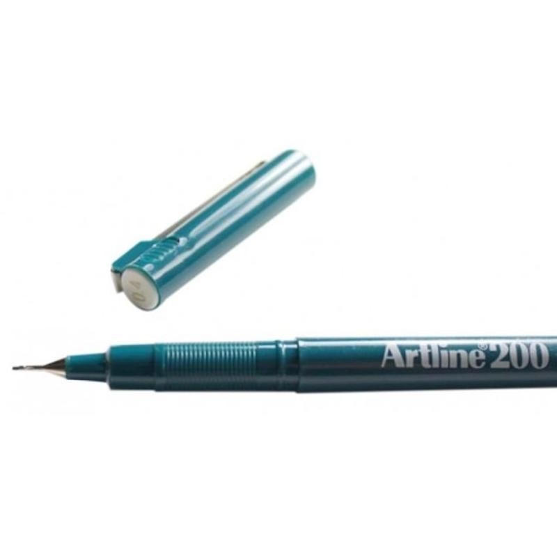 Artline Fineliner 200 0.4 MM Dark Yeşil
