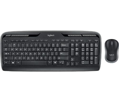 LOGITECH MK 330 Siyah Kablosuz Klavye+Mouse set USB Q