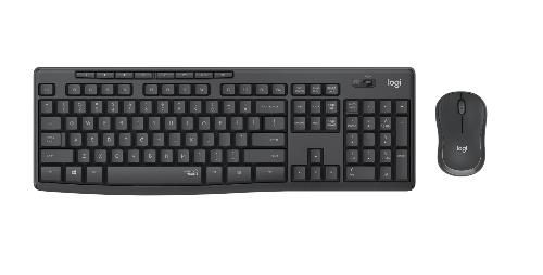 LOGITECH MK 295 Combo Siyah Klavye+Mouse Set Q