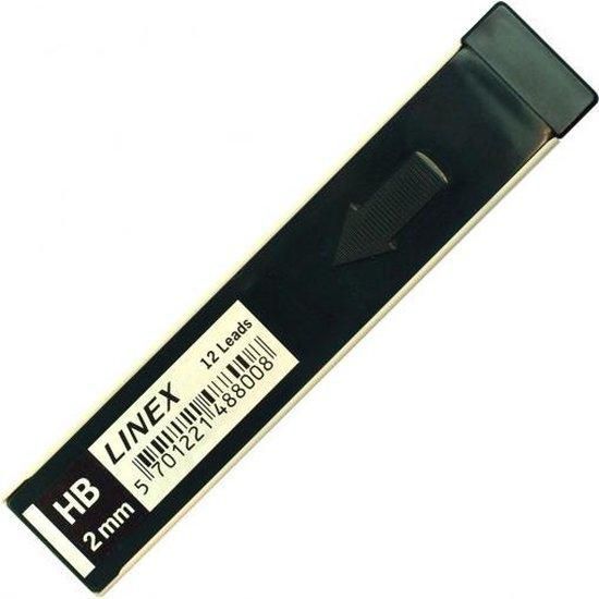 Linex Teknik Min HB 12 Lİ 2 MM Siyah LH1000