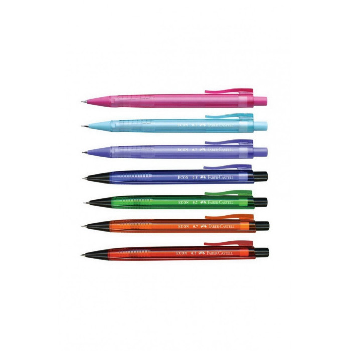 Faber-Castell Versatil Kalem Econ 0.5 MM KIRMIZI-MAVİ-SİYAH 1351