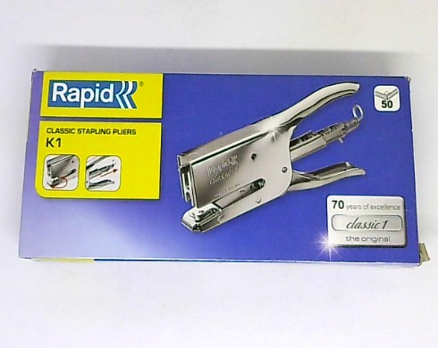 Rapid Pens Tipi Zımba Makinası K1 50 SY 24/6 8 Gümüş 1051