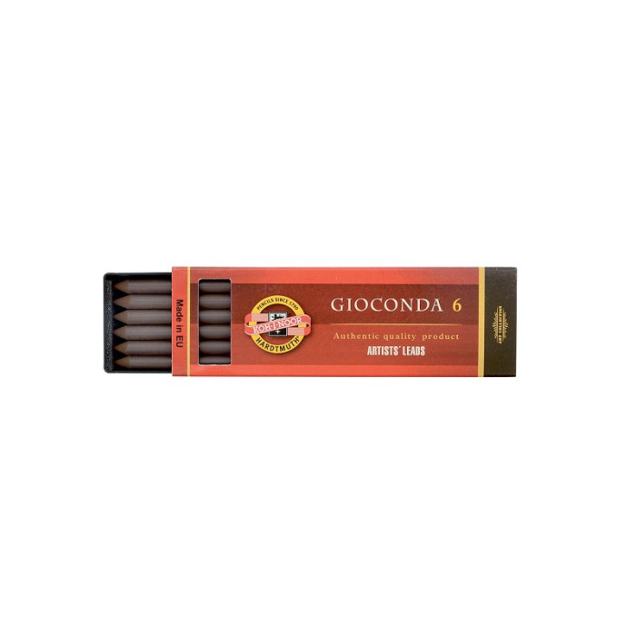 KOH-I-NOOR GIOCONDA TEKNİK MİN Sepia 6 LI 5.6 mm KOH-I-NOOR GIOCONDA TEKNİK MİN Sepia 6 LI 5.6 mm