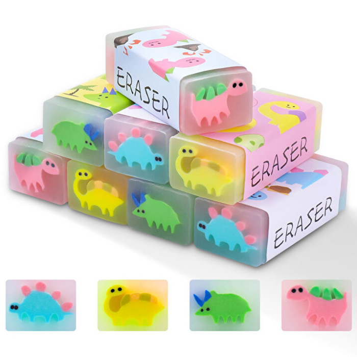 Adel Öğrenci Silgisi 3 D dİno 24 LÜ Renklli 2270000067 Adel Öğrenci Silgisi 3 D dİno 24 LÜ Renklli 2270000067