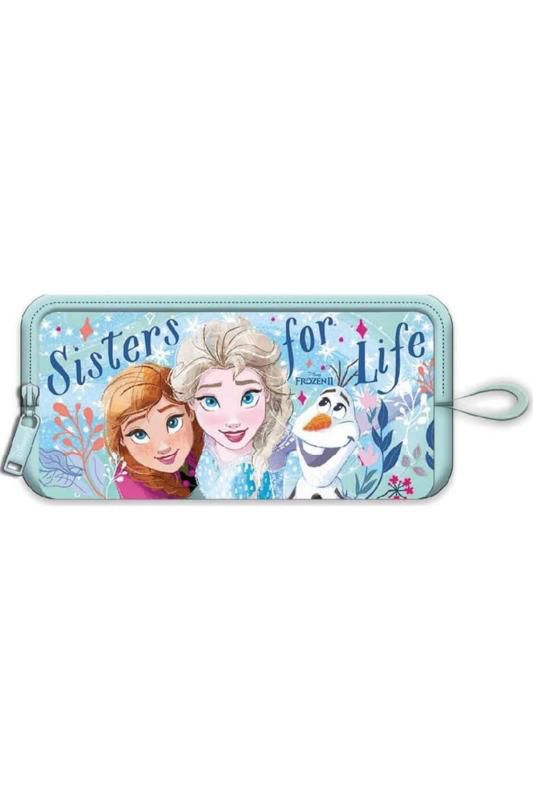 Frocx Kalem Kutusu (Kalemlik) Lisanslı Frozen Elsa Çift Gözlü 41187