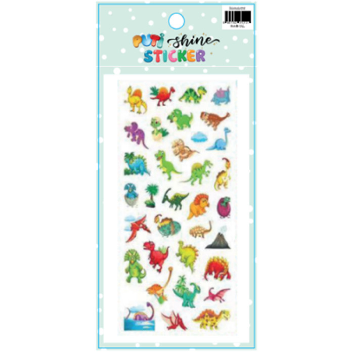 Puti Hayvan figürleri Sticker