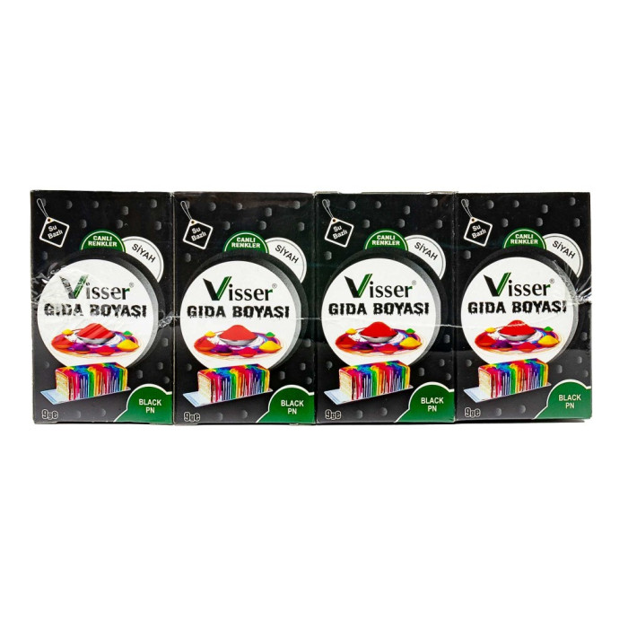 AKKAYMAK GIDA BOYASI VISSER SİYAH AKKAYMAK GIDA BOYASI VISSER SİYAH