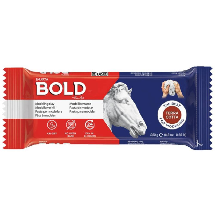 SMARTA BOLD SERAMİK HAMURU KAHVERENGİ 250 GR 