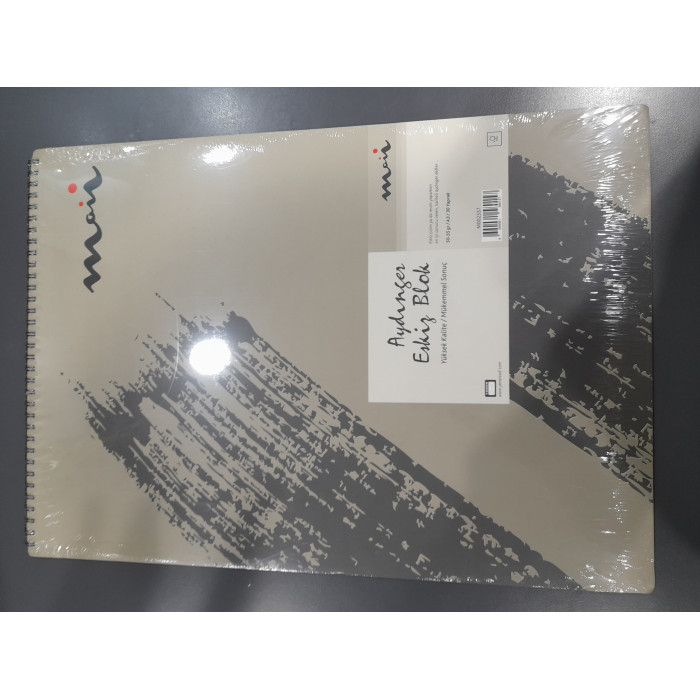 MOİİi Eskiz Blok Spiralli 30 YP A3 50-55 GR MOİİi Eskiz Blok Spiralli 30 YP A3 50-55 GR