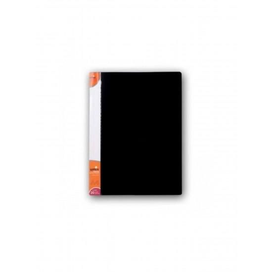 Umix Sunum Dosyası Basic 20 Lİ A4 Siyah U1142P