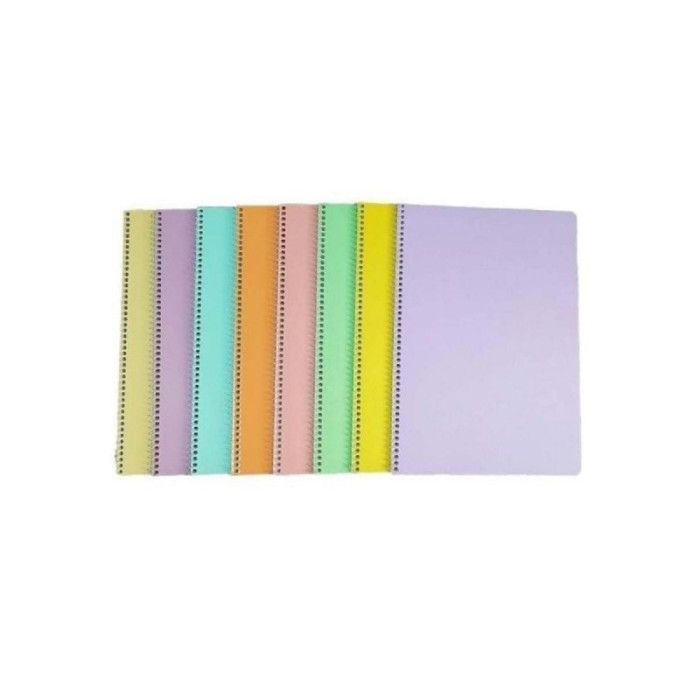 MY NOTE Flex Pastel Defter SPİRALLİ Çizgili 72 A4 MY NOTE Flex Pastel Defter SPİRALLİ Çizgili 72 A4