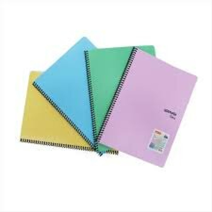 MY NOTE Flex Pastel Defter SPİRALLİ Kareli 72 A4 MY NOTE Flex Pastel Defter SPİRALLİ Kareli 72 A4