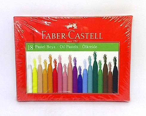 Faber Castell Pastel Boya Red Line Karton Kutu Köşeli 18 Renk 5282 125318