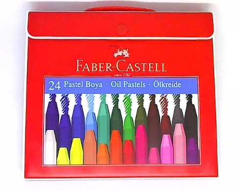 Faber  Castell Pastel Boya Çantalı Köşeli 24 Renk 5281 125125